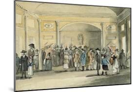 The Pump Room, Bath, 1796-John Nixon-Mounted Giclee Print