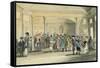 The Pump Room, Bath, 1796-John Nixon-Framed Stretched Canvas