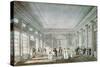 The Pump Room, Bath-John Claude Nattes-Stretched Canvas