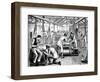 The Pump Shop in a Cornwall Works, C1880-null-Framed Giclee Print