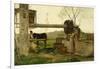 The Pumping Machine, 1863-Silvestro Lega-Framed Giclee Print