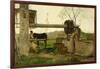 The Pumping Machine, 1863-Silvestro Lega-Framed Giclee Print