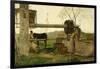 The Pumping Machine, 1863-Silvestro Lega-Framed Giclee Print