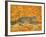 The Pumpkin-Cat, 1995-Ditz-Framed Giclee Print