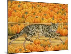 The Pumpkin-Cat, 1995-Ditz-Mounted Giclee Print