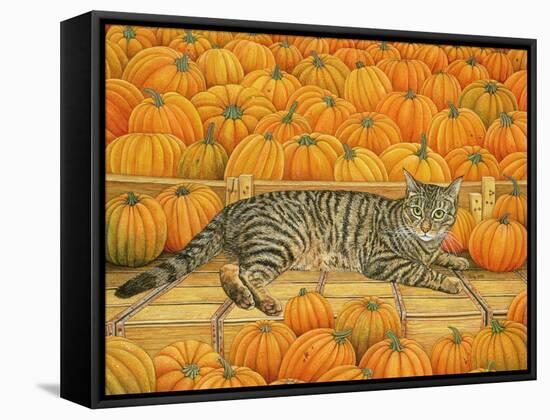 The Pumpkin-Cat, 1995-Ditz-Framed Stretched Canvas