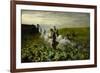 The Pumpkin Harvest, 1897-Giovanni Segantini-Framed Giclee Print