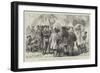 The Pungwe Route to Mashonaland, Pioneer Camp at M'Ponda'S, Hiring Boys to Carry Loads-null-Framed Giclee Print