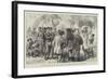 The Pungwe Route to Mashonaland, Pioneer Camp at M'Ponda'S, Hiring Boys to Carry Loads-null-Framed Giclee Print