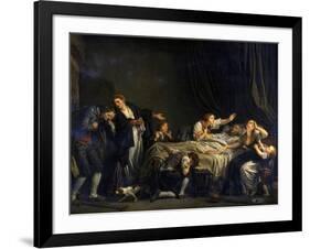 The Punished Son, 1778-Jean-Baptiste Greuze-Framed Giclee Print