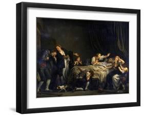 The Punished Son, 1778-Jean-Baptiste Greuze-Framed Giclee Print