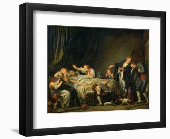 The Punished Son, 1778-Jean-Baptiste Greuze-Framed Giclee Print