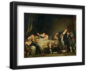 The Punished Son, 1778-Jean-Baptiste Greuze-Framed Giclee Print