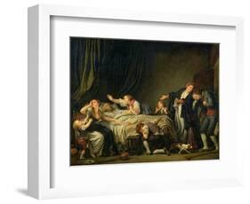 The Punished Son, 1778-Jean-Baptiste Greuze-Framed Giclee Print