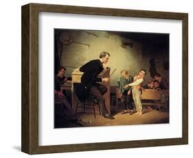 The Punishment, 1850-Francis William Edmonds-Framed Giclee Print