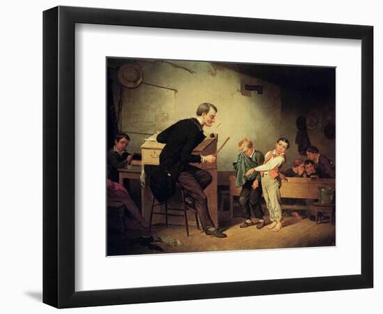 The Punishment, 1850-Francis William Edmonds-Framed Giclee Print