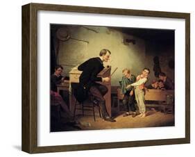 The Punishment, 1850-Francis William Edmonds-Framed Giclee Print