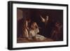 The Punishment of Ananias and Sapphira, 1865-Alexei Alexeyevich Harlamov-Framed Giclee Print