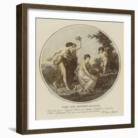 The Punishment of Cupid-Angelica Kauffmann-Framed Giclee Print