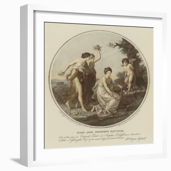 The Punishment of Cupid-Angelica Kauffmann-Framed Giclee Print