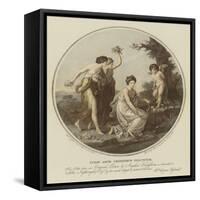 The Punishment of Cupid-Angelica Kauffmann-Framed Stretched Canvas