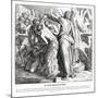 The punishment of Korah, Numbers-Julius Schnorr von Carolsfeld-Mounted Giclee Print