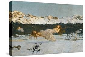 The Punishment of Lust, 1891-Giovanni Segantini-Stretched Canvas