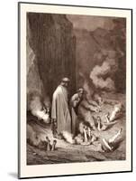 The Punishment of Simonists-Gustave Dore-Mounted Giclee Print