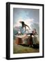 The Puppet, 1792-Francisco de Goya-Framed Giclee Print