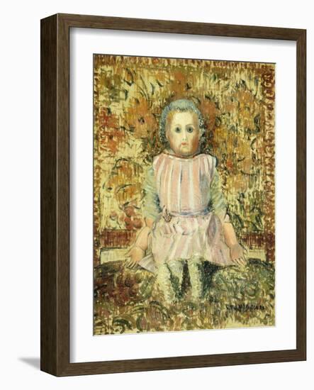 The Puppet; Le Poupee, C.1919-Gustave Loiseau-Framed Giclee Print