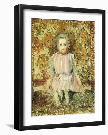 The Puppet; Le Poupee, C.1919-Gustave Loiseau-Framed Giclee Print