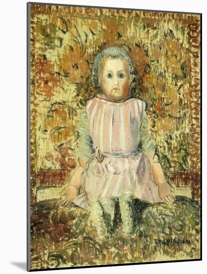 The Puppet; Le Poupee, C.1919-Gustave Loiseau-Mounted Giclee Print