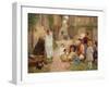 The Puppet Show-Victor Gabriel Gilbert-Framed Giclee Print