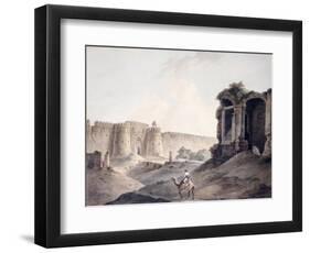 The Purana Qila, Delhi-Thomas & William Daniell-Framed Giclee Print