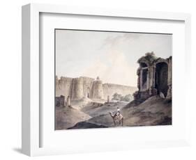 The Purana Qila, Delhi-Thomas & William Daniell-Framed Giclee Print