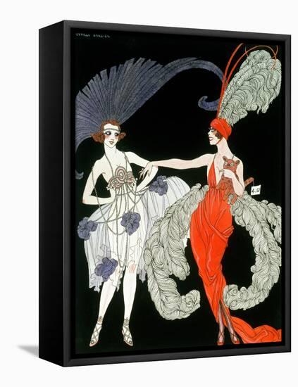 The Purchase-Georges Barbier-Framed Stretched Canvas