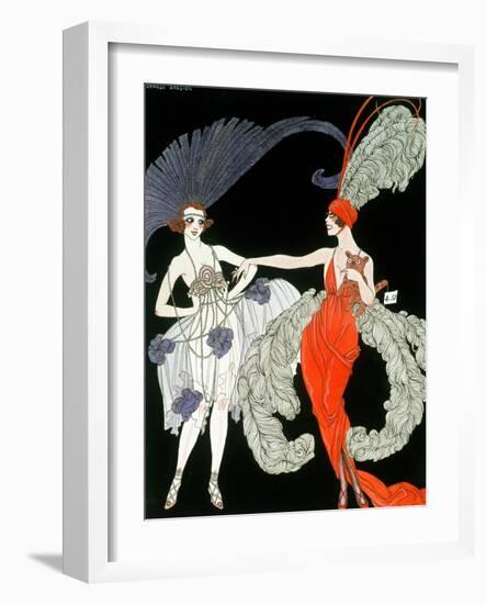 The Purchase-Georges Barbier-Framed Giclee Print