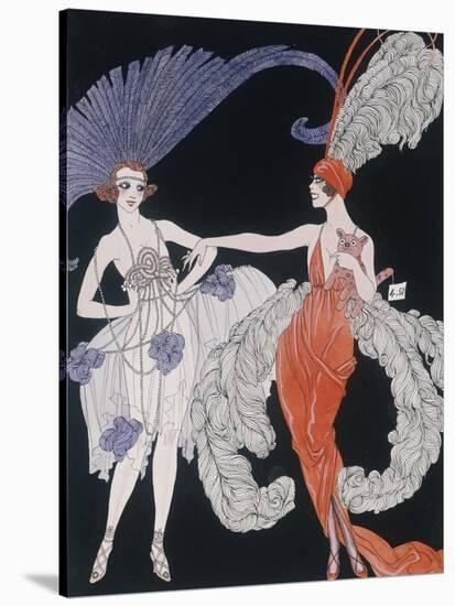 The Purchase-Georges Barbier-Stretched Canvas