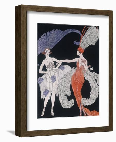 The Purchase-Georges Barbier-Framed Giclee Print