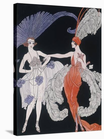 The Purchase-Georges Barbier-Stretched Canvas