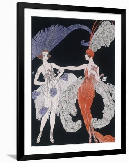 The Purchase-Georges Barbier-Framed Giclee Print