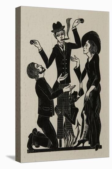 The Purchaser, 1915-Eric Gill-Stretched Canvas