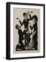 The Purchaser, 1915-Eric Gill-Framed Giclee Print