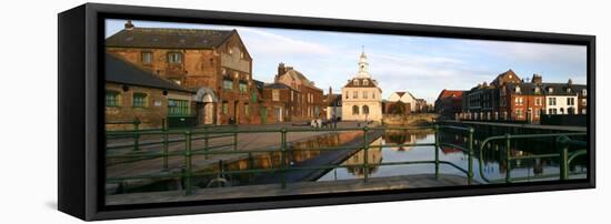 The Purfleet, Kings Lynn, Norfolk-Peter Thompson-Framed Stretched Canvas