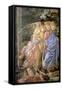 The Purification of the Leper and the Temptation of Christ-Sandro Botticelli-Framed Stretched Canvas