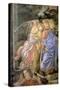 The Purification of the Leper and the Temptation of Christ-Sandro Botticelli-Stretched Canvas