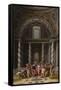 The Purification of the Temple, after 1550-Marcello Venusti-Framed Stretched Canvas