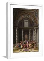 The Purification of the Temple, after 1550-Marcello Venusti-Framed Giclee Print