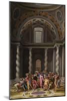 The Purification of the Temple, after 1550-Marcello Venusti-Mounted Giclee Print