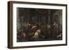 The Purification of the Temple, C. 1580-Jacopo Bassano-Framed Giclee Print